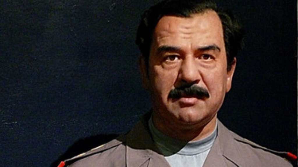 Why was the us allied with saddam hussein?