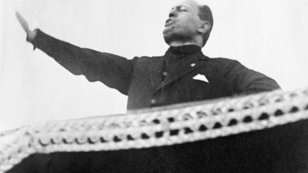How did benito mussolini maintain power?